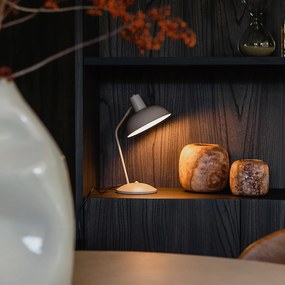 Ретро настолна лампа бежова - Milou