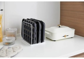 Бял метален органайзер Yamazaki Tower - YAMAZAKI