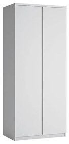 Гардероб  FRILO II, 82,8x200x58, бял