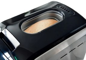 Разопакован: Хлебопекарна Oliver Voltz OV51446A, 850W, 1500 гр, 12 програми, LCD дисплей, Таймер, Сребрист/черен
