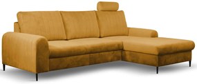 Ъглов диван Monte-Горчица