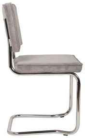 Комплект от 2 светлосиви стола Ridge Kink Rib - Zuiver