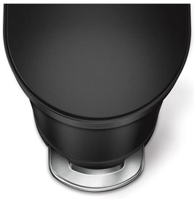 Стоманен кош за отпадъци с педали 45 л Slim - simplehuman