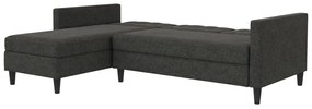 Сив сгъваем ъглов диван Hartford – Støraa