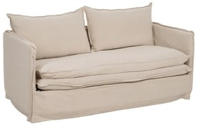 Кремав ленен диван 180 cm – Ixia