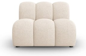 Кремав модулен диван (среден модул) Lupine – Micadoni Home