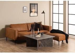 Черна мраморна масичка за кафе 90x90 cm Vega – Actona