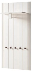 Бял комплект за коридор от масивен бор 60x120x25 cm Anita – Støraa