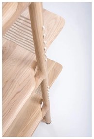 Библиотека за книги от масивна дъбова дървесина , височина 216 см Muse - Gazzda