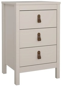 Сиво-бежово нощно шкафче Madrid – Tvilum