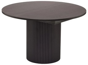 Кръгла сгъваема маса за хранене от дъб ø 115 cm Malaga - Bonami Selection