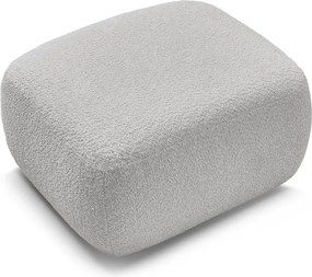 Светлосива табуретка от прежда с примки от букле Montaigne – Bobochic Paris