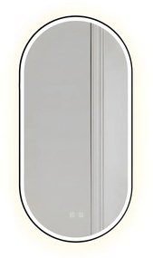 Огледало LED OVL 50x100cm Black