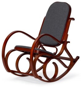 Класически дървен люлеещ се стол Relax