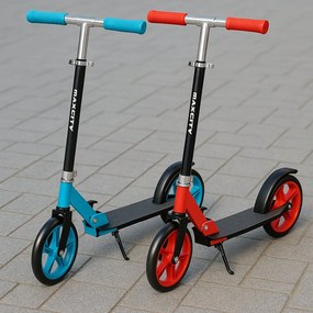 Сгъваем алуминиев скутер 85,5 - 95,5 см - повече цветове червен