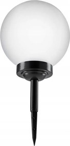 Соларна LED лампа LED/1,2V 6500K 200 mAh Ø 25 cm IP44 бяла/черна