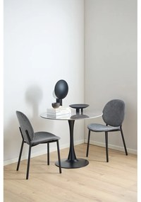 Антрацитен трапезен стол Cliff – Actona