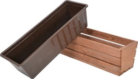 Дървена саксия за цветя 51 cm Modern – Rojaplast