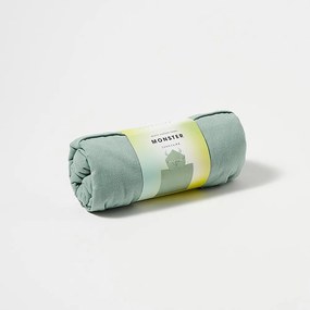 Зелена бебешка плажна кърпа с качулка , 3-6 години Monster - Sunnylife