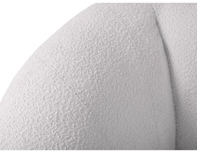 Светлосиво кресло от плат букле Essen - Cosmopolitan Design