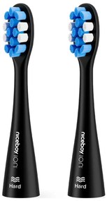 Niceboy- К-кт 2x Резервна глава Hard за четка за зъби ION Sonic и SmartSonic черен