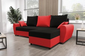 Ъглов диван Figar-Mauro-kokkino