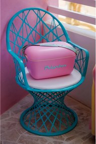 Хладилна чанта Polarbox Pop, 20 литра, AIRPOP полистирол, 5-15C до 24 часа, Розов/Зелен