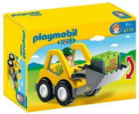 Playset Playmobil 1,2,3 Shovel 6775