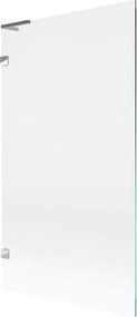 Mexen Lunar L параван за вана 1-крилно 100 x 150 cm, прозрачна, хром - 897L-100-000-01-00