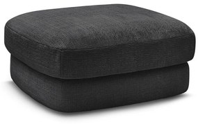 Черна шенилова табуретка Leonore – Bobochic Paris