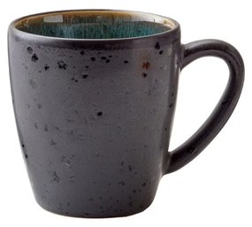 Зелена/черна керамична чаша 190 ml Gastro Green/Black – Bitz