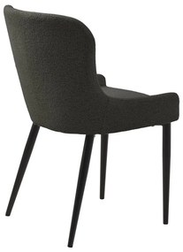 Тъмносив трапезен стол Ontario - Unique Furniture