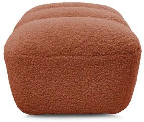 Табуретка от прежда с примки от букле в тухлен цвят Hippolyte – Bobochic Paris