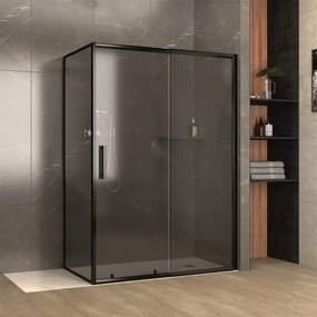 Душ кабина ICS 119G/120 + ICS 111G/80, 120-140х80х190см, 5мм