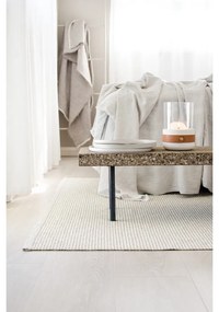 Кремава пътека за открито и закрито 70x200 cm Mono Linen Vanilla – Pappelina