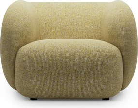 Жълто кресло Kate – Micadoni