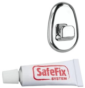 Комплект от 2 куки и лепило Silver Safefix - Metaltex
