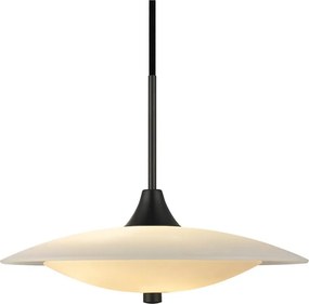 Halo Design 991300 - Полилей на кабел BARONI 2xG9/18W/230V, диаметър 40 cm, бял/черен