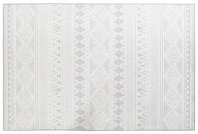 Килим DKD Home Decor Бежов Бял Ikat (200 x 290 x 0,4 cm)