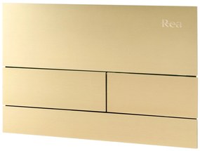 Бутон за тоалетна Rea T K011A-Q Gold Brush