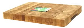 Horecano - Бамбукова дъска правоъгълна 38x28x3,5см (B3256)