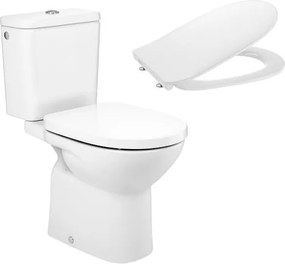 Моноблок Debba Round, седалка Slim забавено падане, долно захранване, A34299J000 + A341991000 + A801B22003