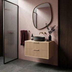 Шкаф за мивка Rea Mono 80cm Beige