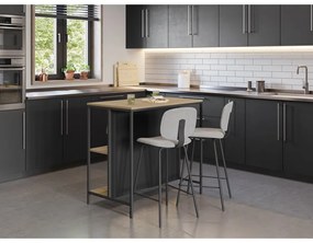 Бар маса от дъб 60x100 cm Sagi - Marckeric