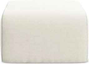 Бежова кадифена табуретка Lani – Makamii