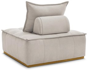 Бежово шенилово кресло Elisa – Bobochic Paris