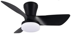 Черно LED осветително тяло за таван Randers – Reality