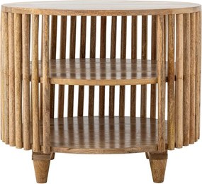 Кръгла масичка за кафе от масивно манго в естествен цвят ø 60 cm Sali – Bloomingville