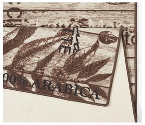 Кафяв кухненски мокет Delicious Coffee, 67 x 180 cm Delicious Coffee - Hanse Home