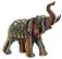 Декоративна фигурка Home ESPRIT Многоцветен Смола Слон 21,5 x 8,5 x 19,5 cm